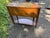 Wood Ballard Designs Newport Demilune Table For Sale - Image 7 of 10