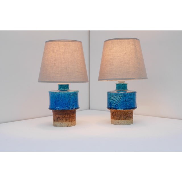 Mid-Century Modern Table Lamps by Inger Persson for Rörstrand, 1960s, Set of 2 For Sale - Image 17 of 17