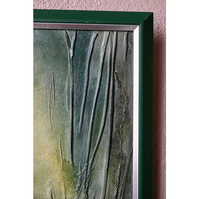 Michal Bajsarowicz, Abstract Composition: Zakopane, 1988, Oil and Mixed Media Painting For Sale - Image 7 of 11