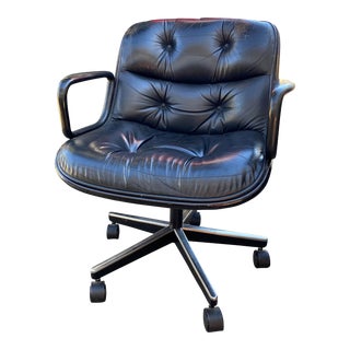 1980s Knoll Charles Pollock Desk Chair For Sale