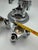 Modular Candleholder with Silver Aluminum Plug-in System in the style of Stoff Nagel, 1950s, Set of 4 For Sale - Image 12 of 14