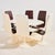 Hungarian Fiberglass Dining Set by Imre Scholtz, 1970s, Set of 7 For Sale - Image 3 of 18