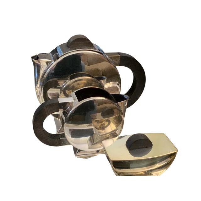 Metal Fantastic 1930s Christofle Art Deco Tea Set- 4 Pieces For Sale - Image 7 of 10