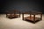 Sergio Rodrigues Pair of Brazilian Rosewood and White Marble Side Tables, Brazil, 1960s- Lot 866 For Sale - Image 10 of 13