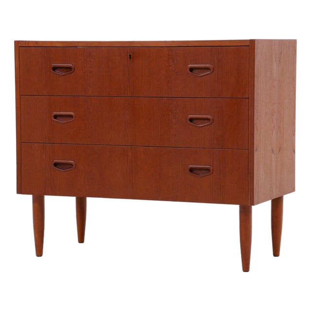 Mid-Century Teak Chest of Drawers, 1960s-1970s For Sale