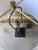 Vintage Black Wooden Table Lamp For Sale - Image 10 of 14