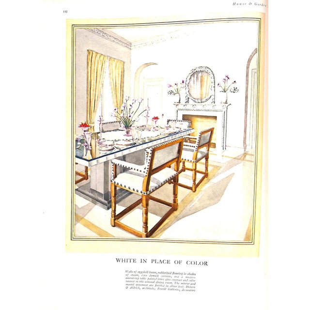 "House & Garden's Books of Color Schemes" 1929 Wright, Richardson [Edited By] For Sale - Image 10 of 12