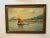 A. Carard, Sailboats on the Leman Lake, Oil on Canvas For Sale - Image 5 of 10