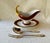 Ruby Red Antique Pirkenhammer Ruby Red Porcelain Sauce Boats With Gilt Bacchus Handles — Pair For Sale - Image 8 of 18