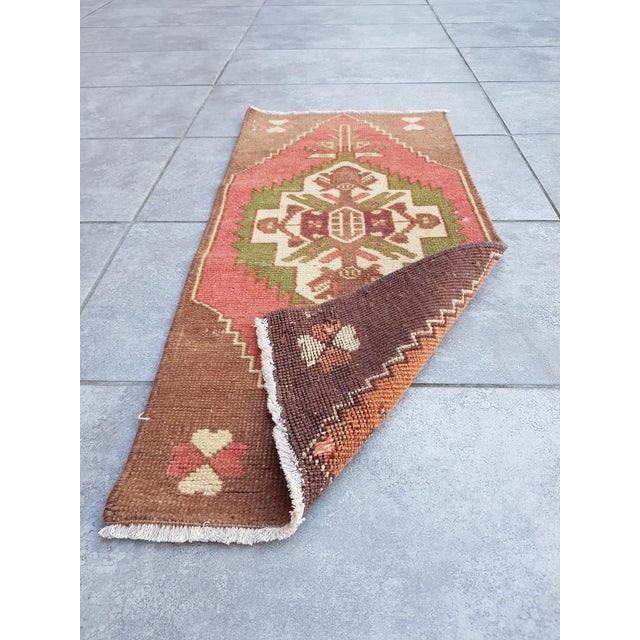 Turkish handmade handwoven vintage anatolian overdyed rug. We collect old vintage antique rugs from Anatolia, which is the...