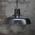French factory pendant light Black enamel, white interior E27 / E26 Up to 250V (Europe/UK Standard).The wiring of this...