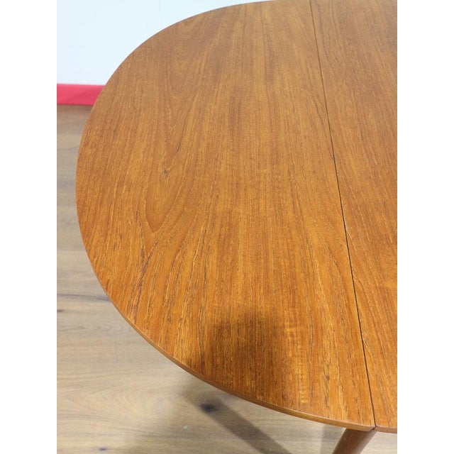 Mid Century Modern Vintage Folding Dining Table in the Style of G Plan Danish Style For Sale - Image 10 of 15