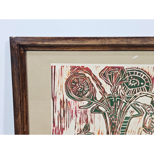 Edgar Carl Bettermann, Still Life, 1988, Linocut For Sale - Image 6 of 10