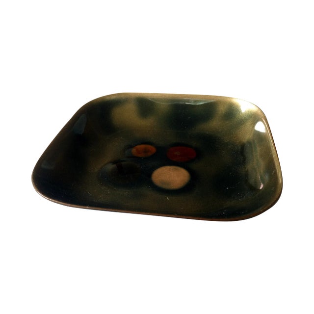 Bovano Enamel Trinket Tray For Sale