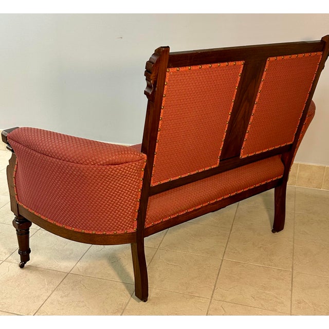 Late 19th Century Victorian Settee For Sale In Philadelphia - Image 6 of 7
