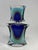 Gorgeous Murano Glass Bottle with Stopper, created by the famous Oball Furnaces. Signed. Made using the Sommerso method....