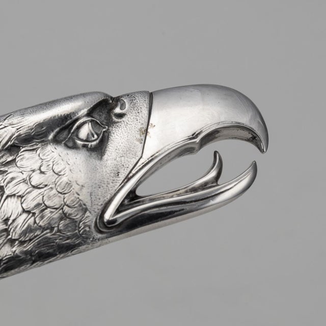 Black Antique Dutch Silver Paper Turner by Thomas H Saakes, 1910s For Sale - Image 8 of 16