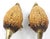 Wood Sculpture Pair Rare 1970s Hand Made Italian Brass Ducks With African Bamboo Trading Beads by Tarzia Firenze Italy For Sale - Image 7 of 14