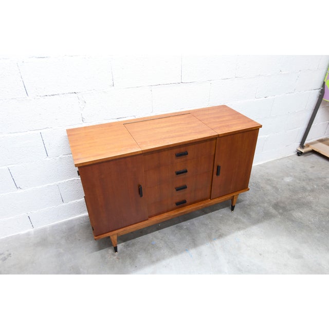 Vintage Teak Dressing Table, 1960s For Sale - Image 13 of 18