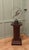 Wood 19th Century French Inlaid Column Display Pedestal For Sale - Image 7 of 9