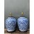 Chinoiserie Vintage Monumental Ceramic Ginger Jar Table Lamps - Pair For Sale - Image 3 of 12