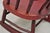Antique American Primitive Spindle Back Small Child's Rocker Rocking Chair For Sale - Image 9 of 12