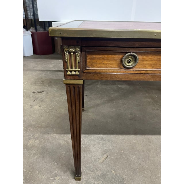 Early 20th Century Louis XVI Style Mahogany Writing Table For Sale - Image 9 of 13
