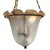 Art Deco Etched Glass Bell Jar Hall Lantern Light, Circa 1930s For Sale - Image 4 of 16
