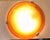 2000 - 2009 Vintage Ceiling Lamp with Orange Marbled Glass Shade by Brilliant-Leuchten, 2000s For Sale - Image 5 of 8