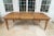 Farmhouse Late 20th Century Vintage Pine Rectangular Farmhouse Extension Dining Set of 7 For Sale - Image 3 of 10