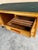 Castelli Mid-Century Desk with Green Top and Eight Drawers by Anonima Castelli for Castelli, 1950s For Sale - Image 4 of 9