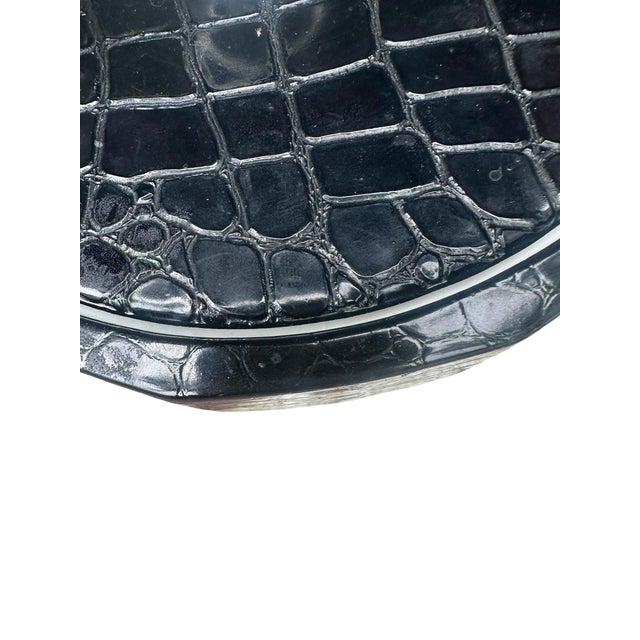 Mid-Century Modern 1970s Mid Century Modern Black Vintage Ice Bucket For Sale - Image 3 of 12