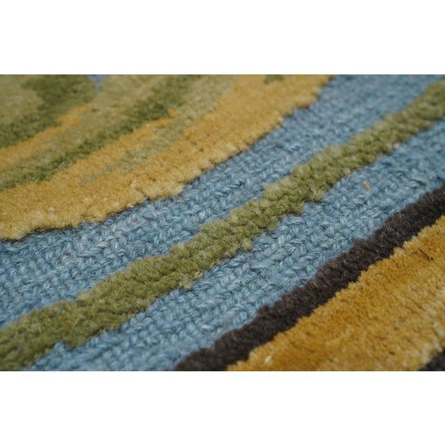 Sumak Manchoria Rug 6'0'' X 9'0'' For Sale - Image 9 of 12
