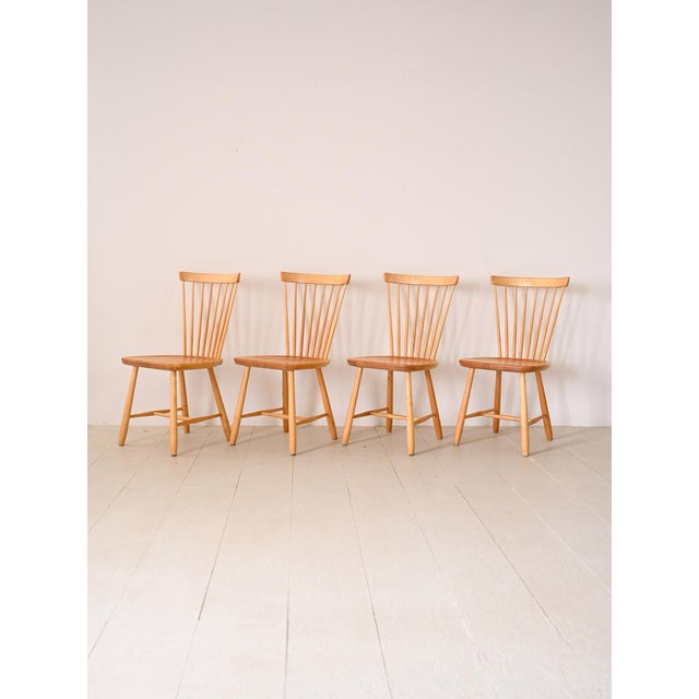 Chairs by Carl Malmsten Lilla Aland, 1960s, Set of 4 For Sale - Image 11 of 11