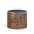 Adrian Pearsall for Craft Associates Mid Century 24-Inch Brutalist Drum Side End Tables For Sale - Image 9 of 11
