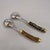 Rustic European Vintage Stainless Steel and Horn Cutlery Serving Spoons, Wingen 1960s For Sale - Image 3 of 4