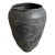 Madrid Black Earth Ware Vintage Pot Planter For Sale