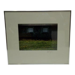 Covered Windows by Van Brynn Framed Color Photograph For Sale
