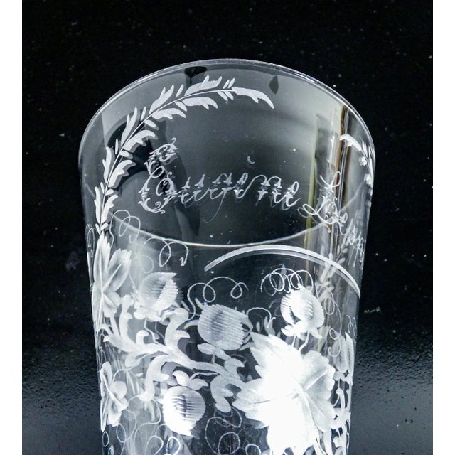 Mid -20th Century Molato Crystal Cup, France For Sale - Image 6 of 9
