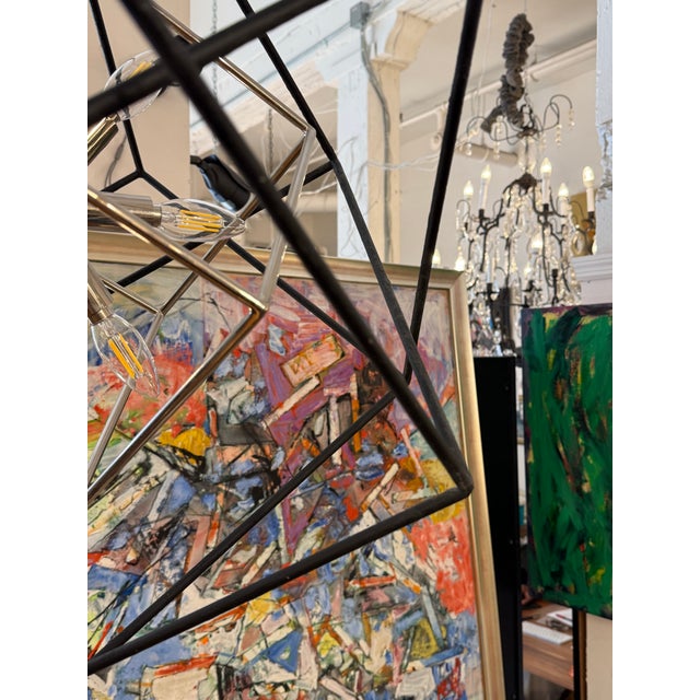 Hudson Valley Lighting Roundout Nine-Light Chandelier For Sale - Image 9 of 12
