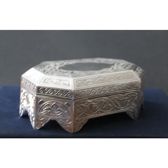 Sterling Silver Jewelry Box, 1990s For Sale - Image 9 of 9