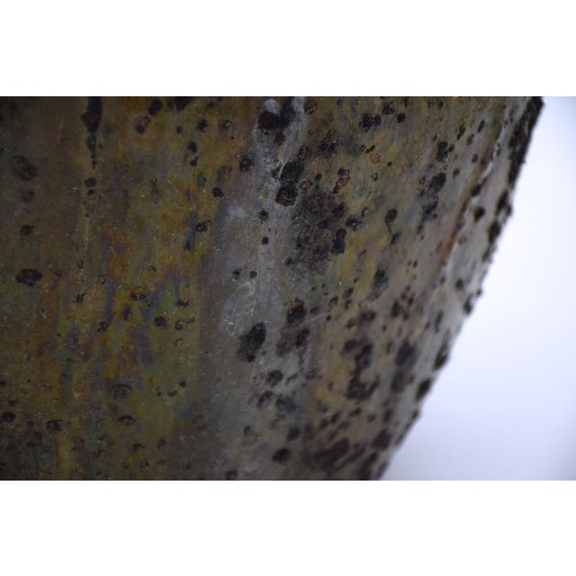 Very beautiful old olive oil pots in varnished terracotta, called "Buire", typical of the Auvergne region. They are in...