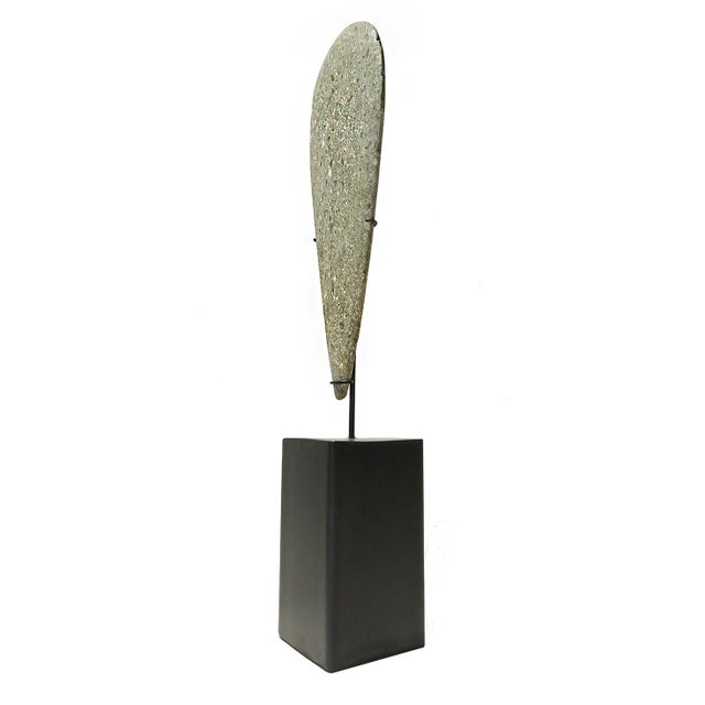 Contemporary Indonesian Volcanic Rock Stone Sculpture For Sale - Image 3 of 12