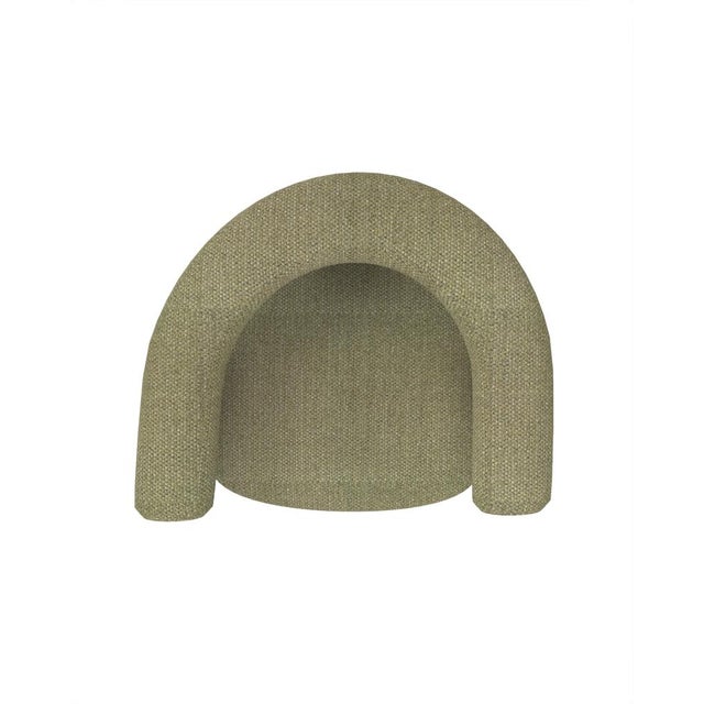 Not Yet Made - Made To Order Collector Modern Cassette Chair in Safire 0005 by Alter Ego For Sale - Image 5 of 7