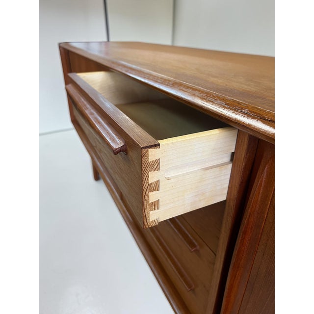 Model 1560 Teak Sideboard from Bernhard Pedersen & Søn, 1960s For Sale - Image 15 of 16