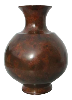 Large Japanese Bronze Vase Ex Michael Goedhuis London