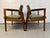 Mid 20th Century Mid-Century Pair of Svegards Markaryd Scandinavian Arm Chairs For Sale - Image 5 of 12