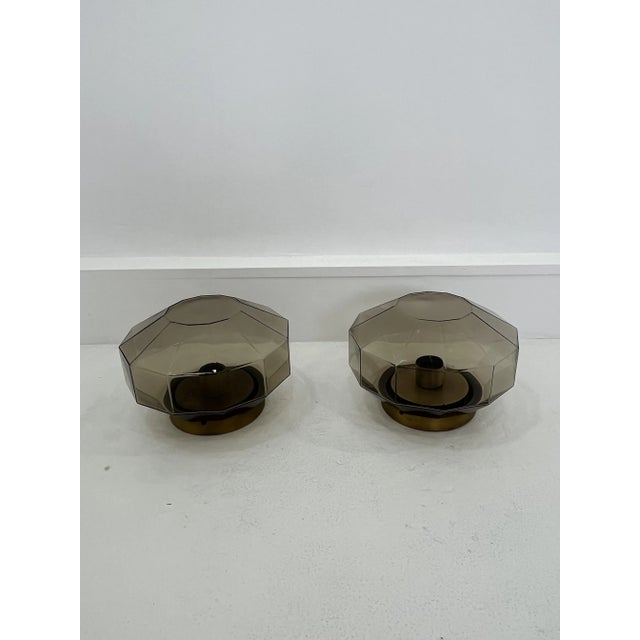 Mid-Century Modern Space Age Wall Lamps from Hillebrand, 1970s, Set of 2 For Sale - Image 14 of 17
