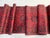 Red Red and Navy Tribal Geometric Runner Rug, 2'9" X 15'6" For Sale - Image 8 of 17