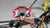 Vintage Glass and Metal Chandelier, 1960s For Sale - Image 6 of 13